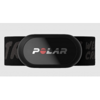Polar H10 רצועת הדופק המתקדמת לחזה בצבע שחור עם כיתוב